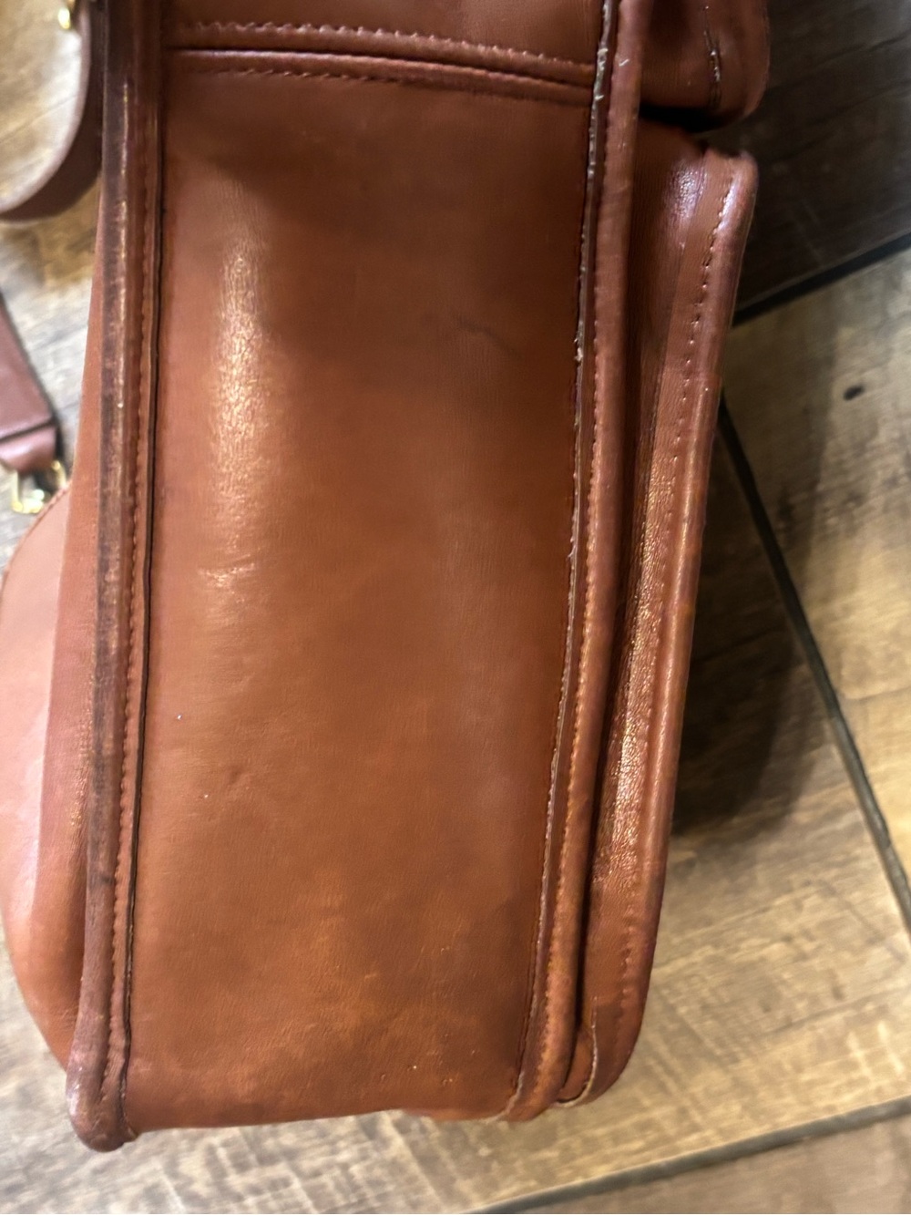 Coach LARGE Vintage 5279 Brown Kensington Leather Briefcase/Laptop Bag - Picture 6 of 16